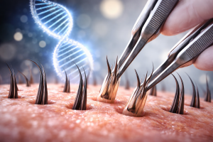 نقش ژنتیک در تراکم نهایی موهای کاشتهشده